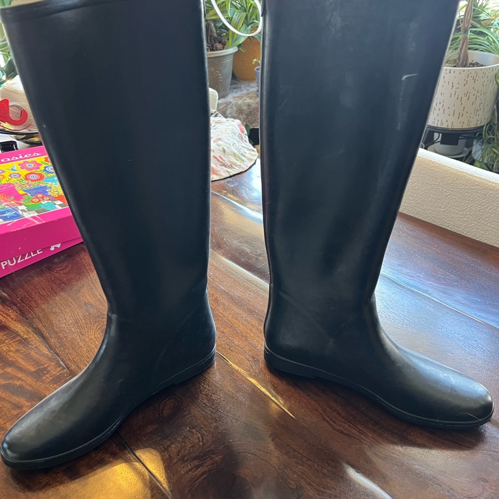 Women's Black Winter & Rain Boots